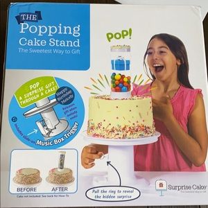 The Popping Cake Stand